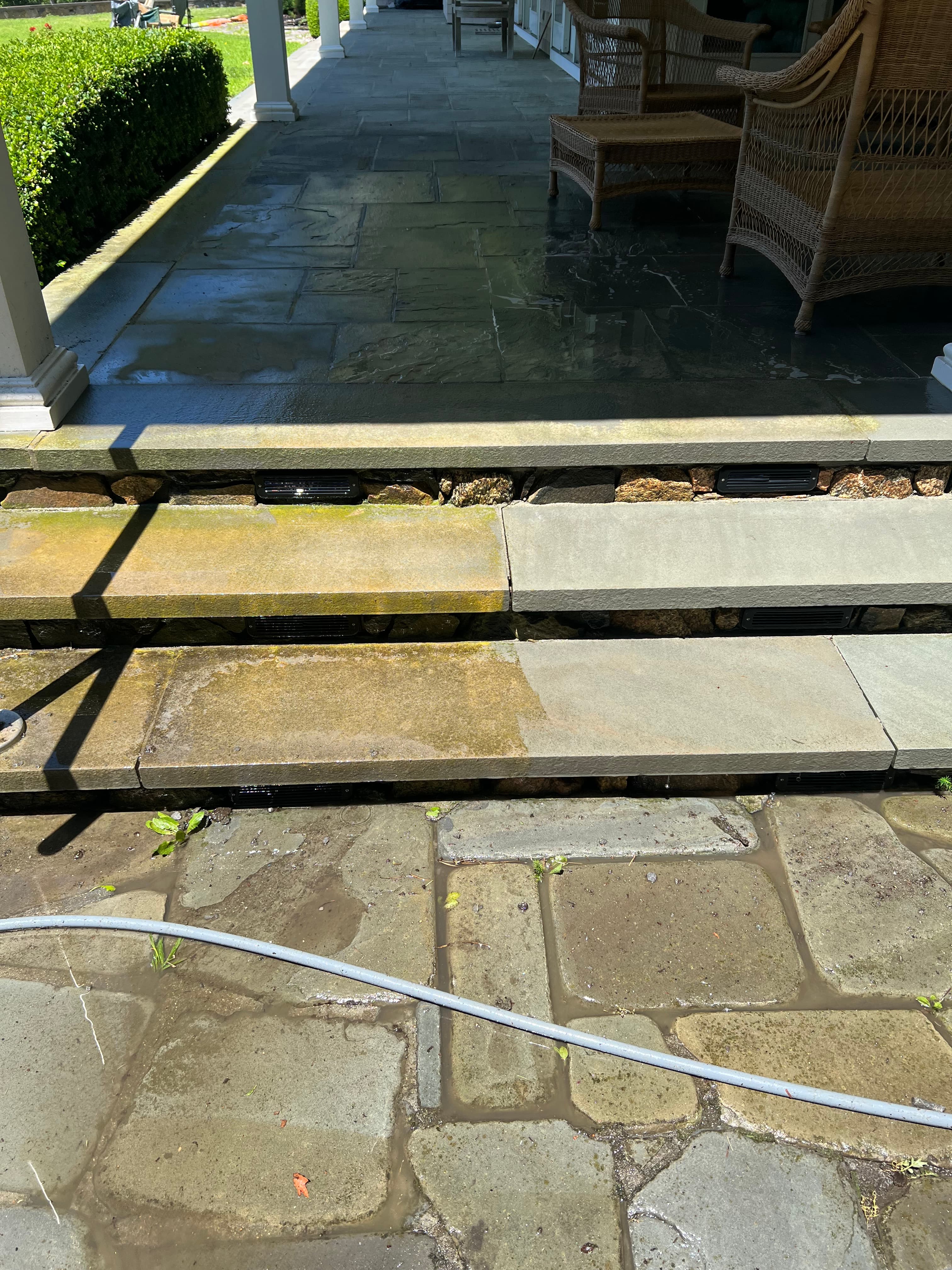 Graham Power Washing job photo for Bridgewater, MA