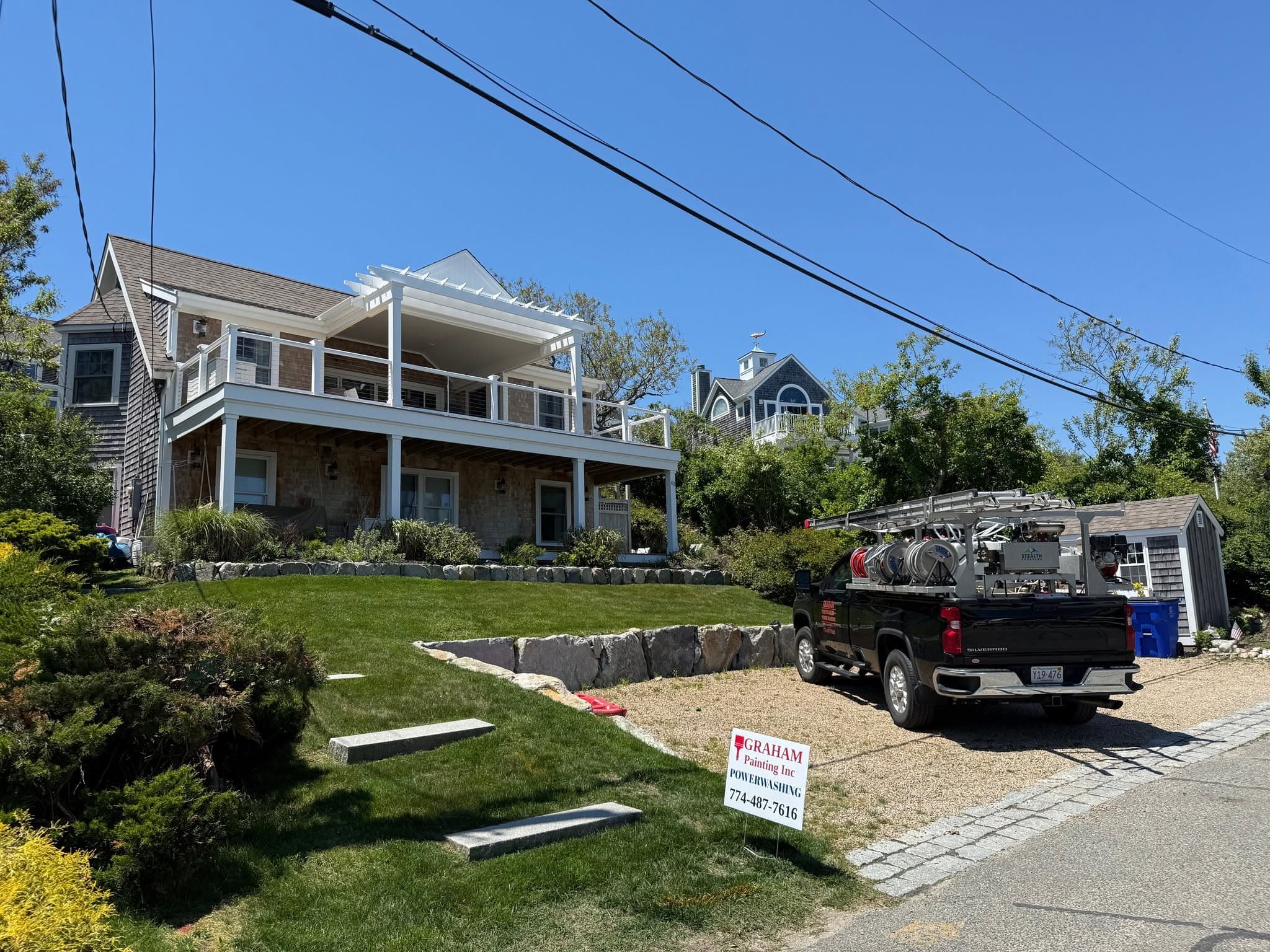 Graham Power Washing job photo for Wareham, MA