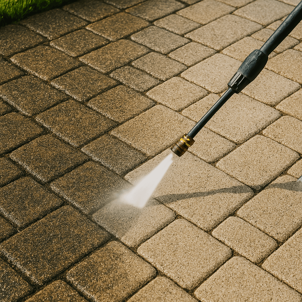 Patio Pressure Washing